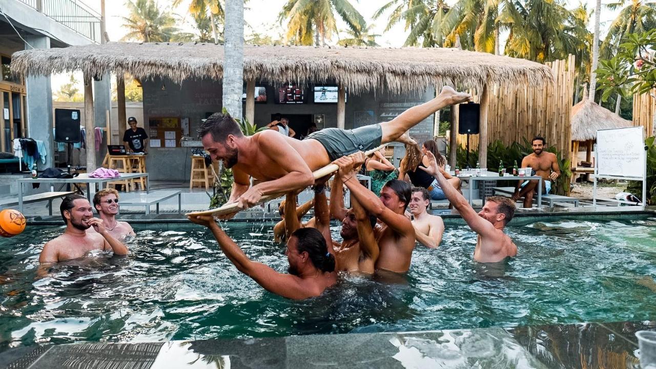 Hostel Lotide Surf Camps Lombok Kuta  Exteriér fotografie