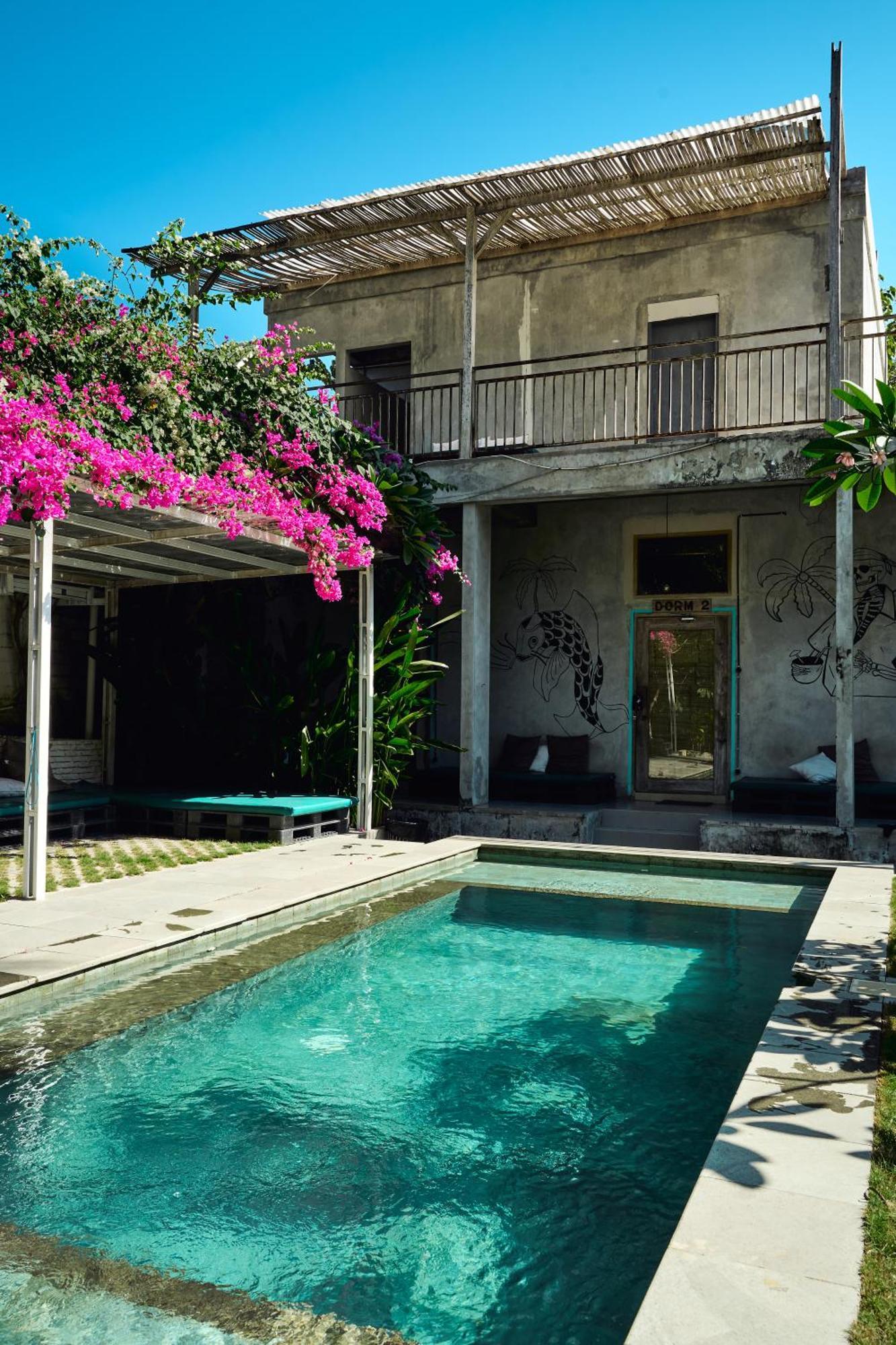 Hostel Lotide Surf Camps Lombok Kuta  Exteriér fotografie